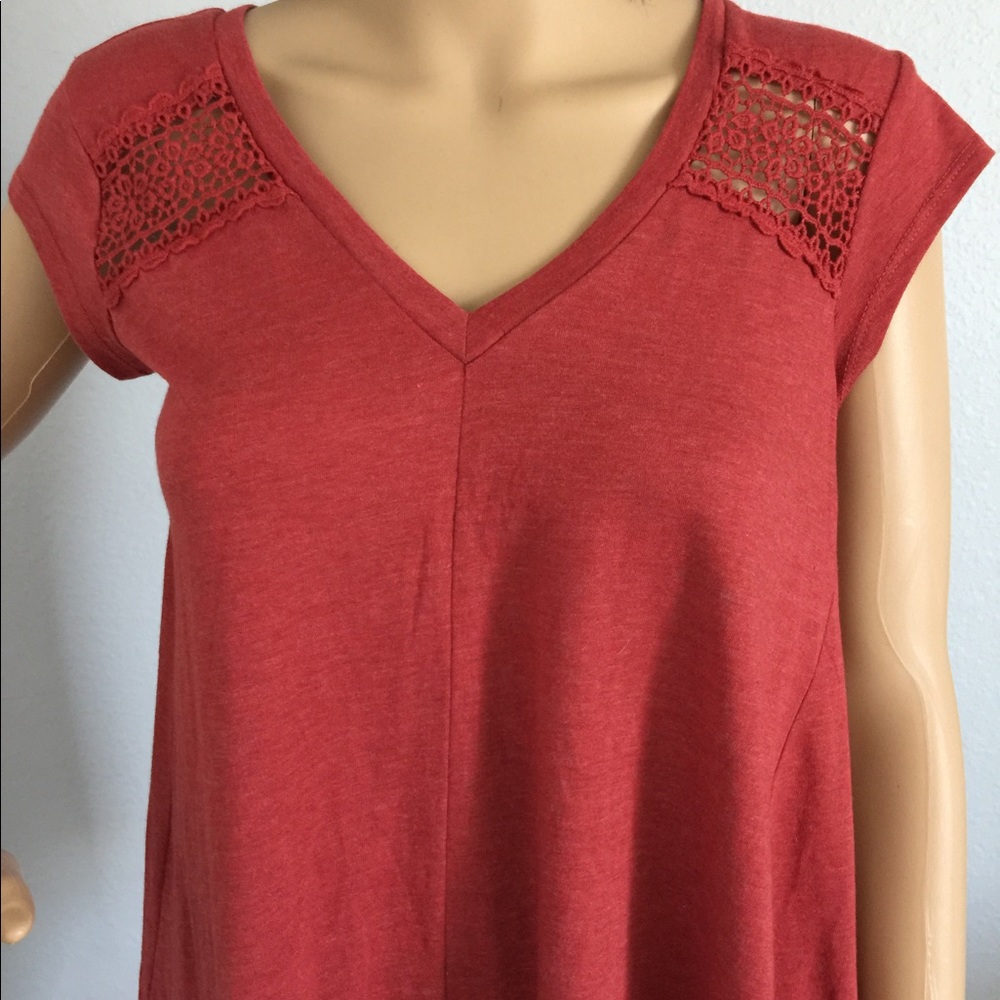 Blouse with Back and Font Crochet Design